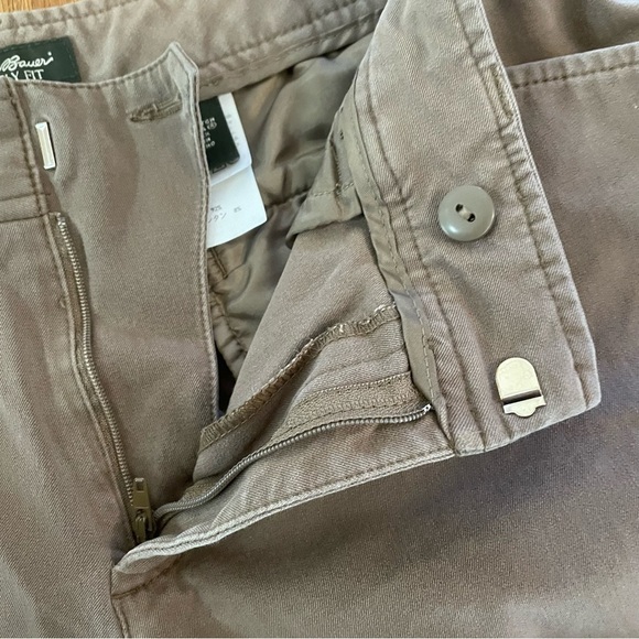 EDDIE BAUER Women’s Brown Slacks Khaki Blakely Fit Size 10 - Picture 8 of 16